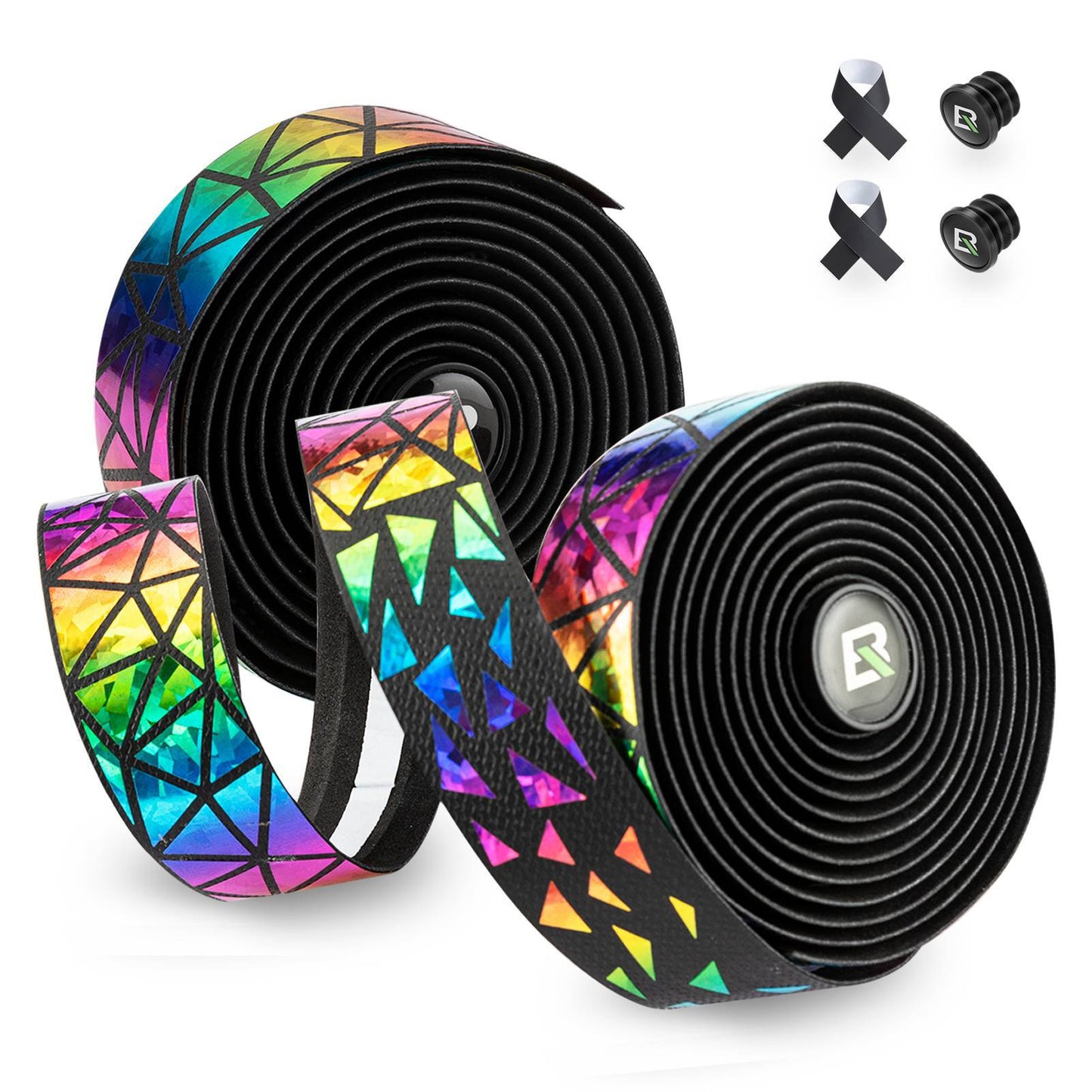 Non-slip bicycle handlebar tape for MTB and road bikes, 2 rolls, ROCKBROS