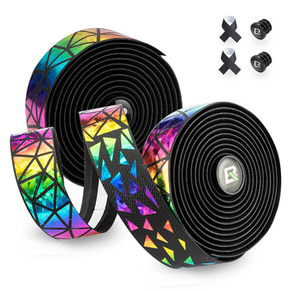 Non-slip bicycle handlebar tape for MTB and road bikes, 2 rolls, ROCKBROS