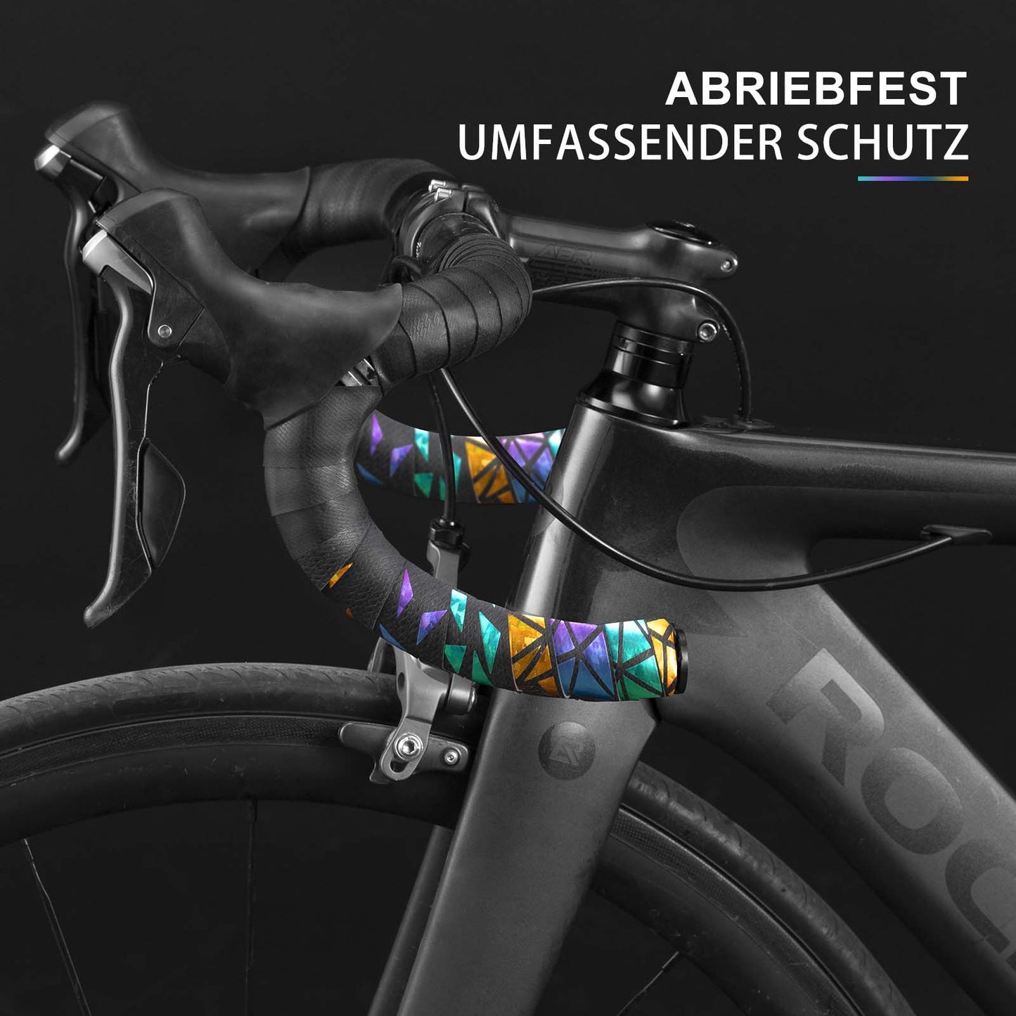 Non-slip bicycle handlebar tape for MTB and road bikes, 2 rolls, ROCKBROS