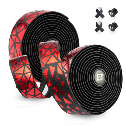 Non-slip bicycle handlebar tape for MTB and road bikes, 2 rolls, ROCKBROS