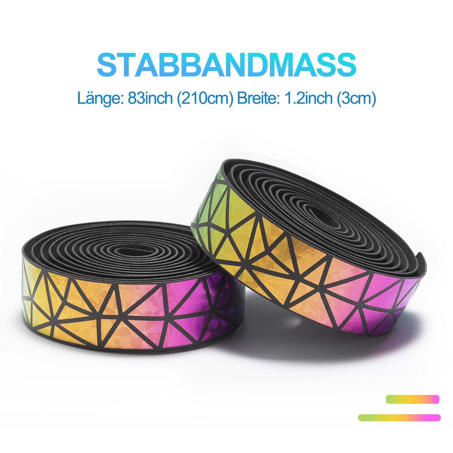 Non-slip bicycle handlebar tape for MTB and road bikes, 2 rolls, ROCKBROS