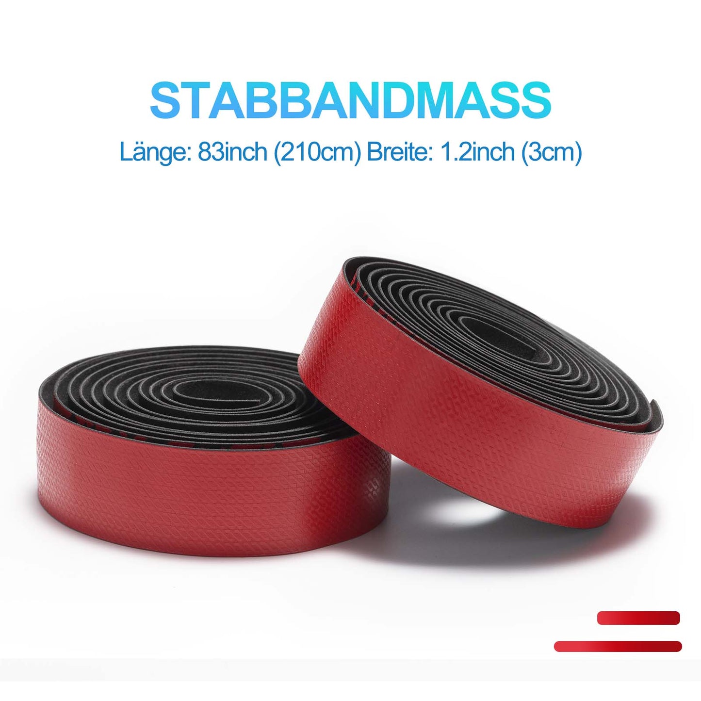 Non-slip bicycle handlebar tape for MTB and road bikes, 2 rolls, ROCKBROS