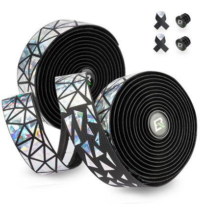 Non-slip bicycle handlebar tape for MTB and road bikes, 2 rolls, ROCKBROS
