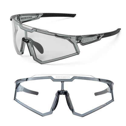 Sunglasses, cycling glasses, self-tinting, outdoor, UV400 protection, ROCKBROS