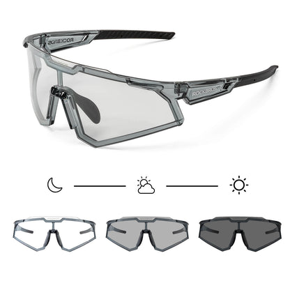 Sunglasses, cycling glasses, self-tinting, outdoor, UV400 protection, ROCKBROS