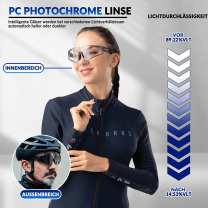 Sunglasses, cycling glasses, self-tinting, outdoor, UV400 protection, ROCKBROS
