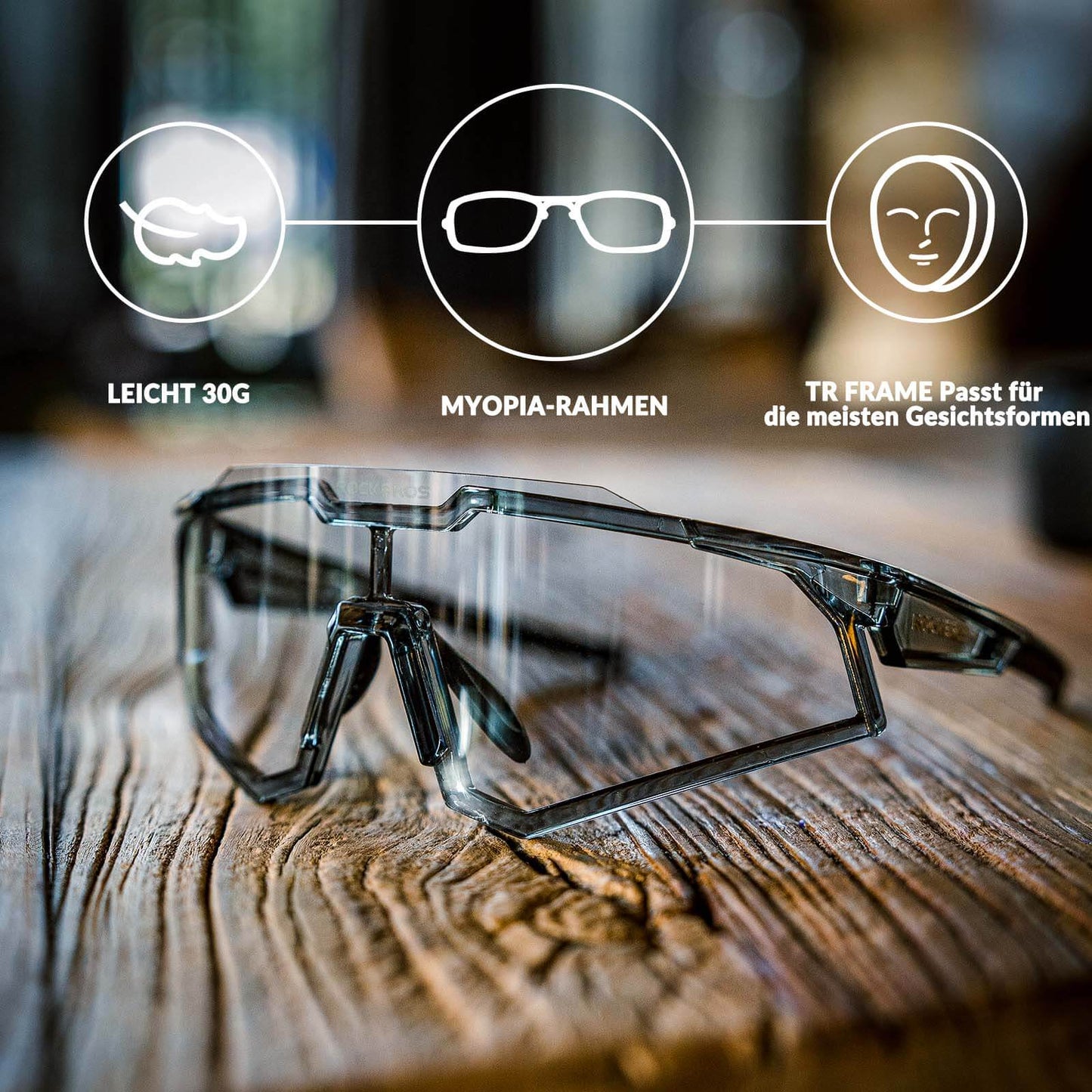 Sunglasses, cycling glasses, self-tinting, outdoor, UV400 protection, ROCKBROS