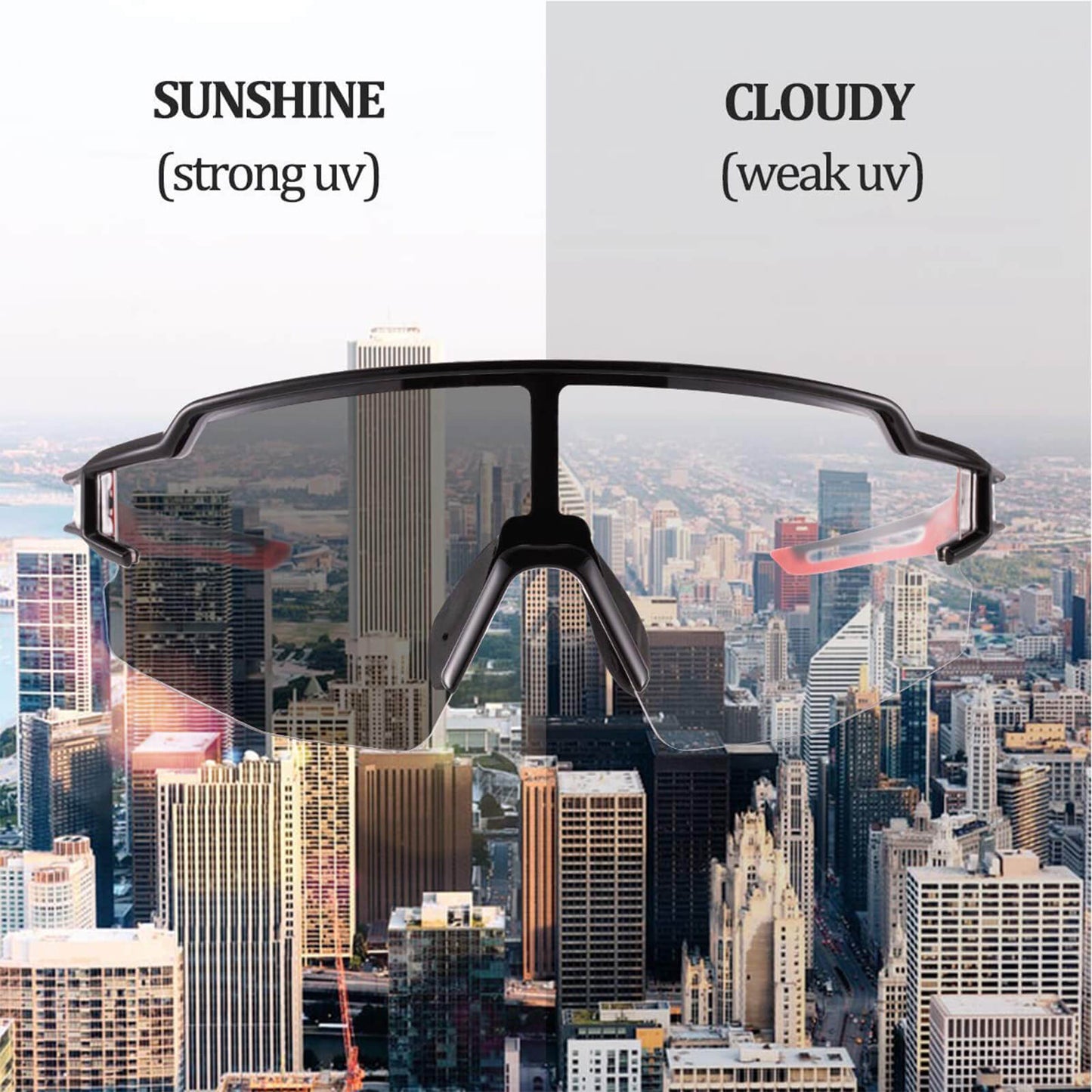 Sunglasses for men & women, UV protection cycling glasses, ROCKBROS