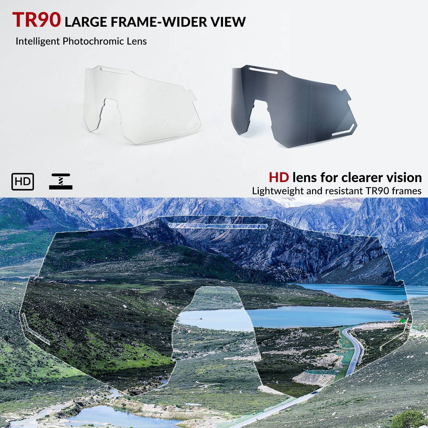 Sunglasses UV400 protection cycling glasses for women/men ROCKBROS