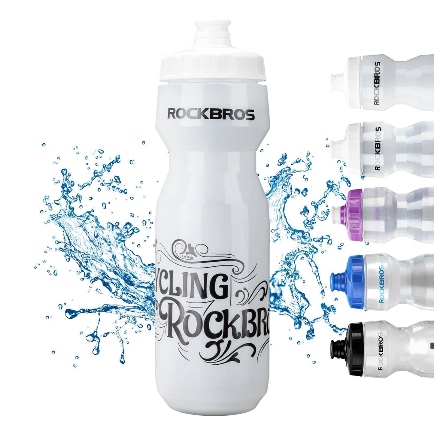 Sports Water Bottle 750ml Bicycle Water Bottle BPA-Free ROCKBROS