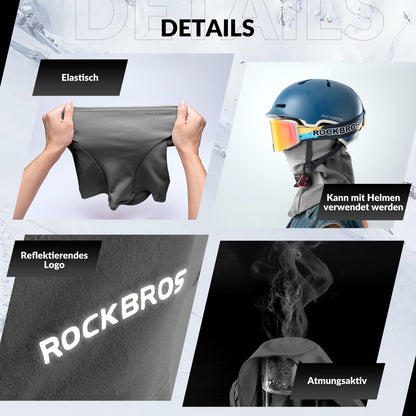 Balaclava 2-Pack Autumn/Winter for Outdoor Sports Unisex ROCKBROS