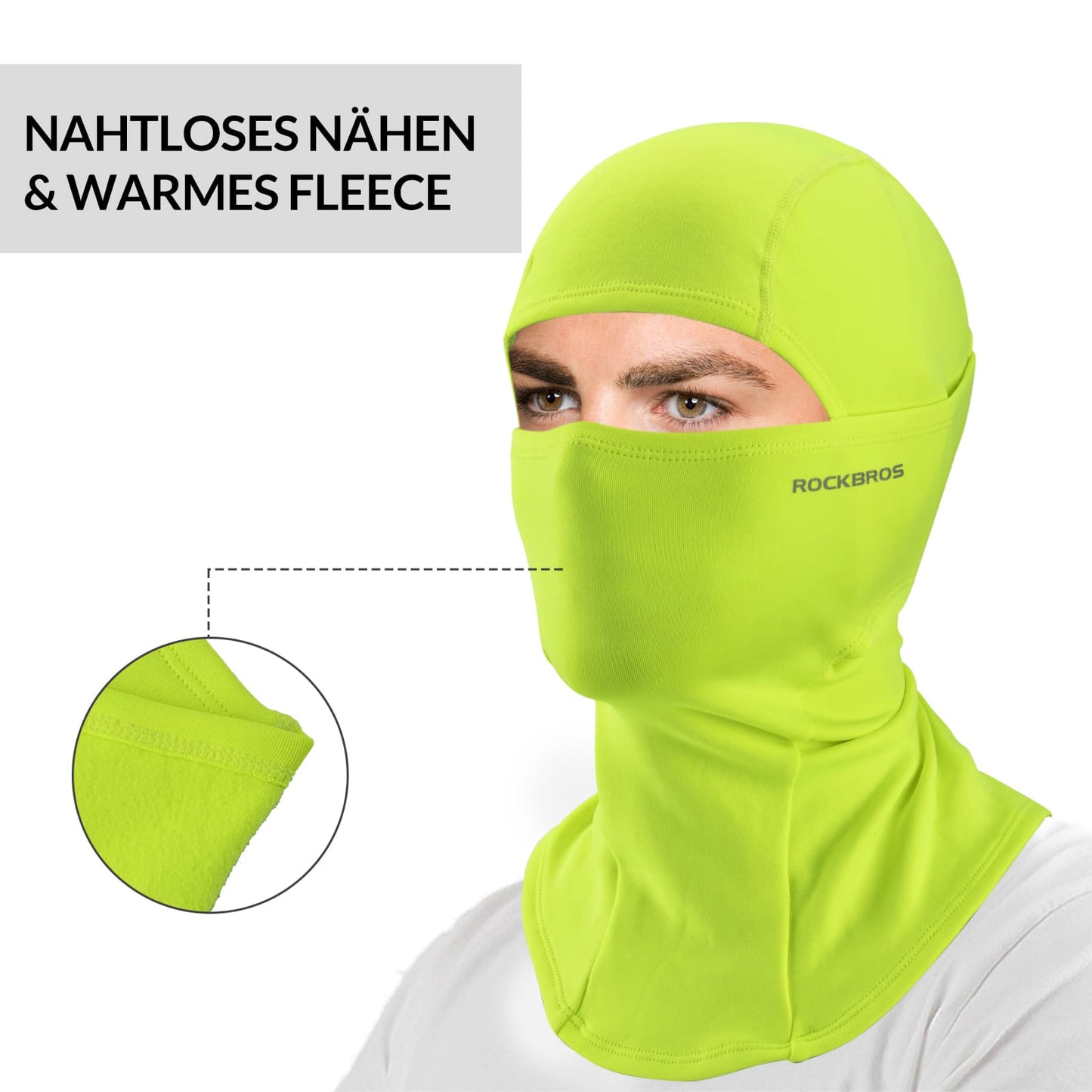 Balaclava 2-Pack Autumn/Winter for Outdoor Sports Unisex ROCKBROS