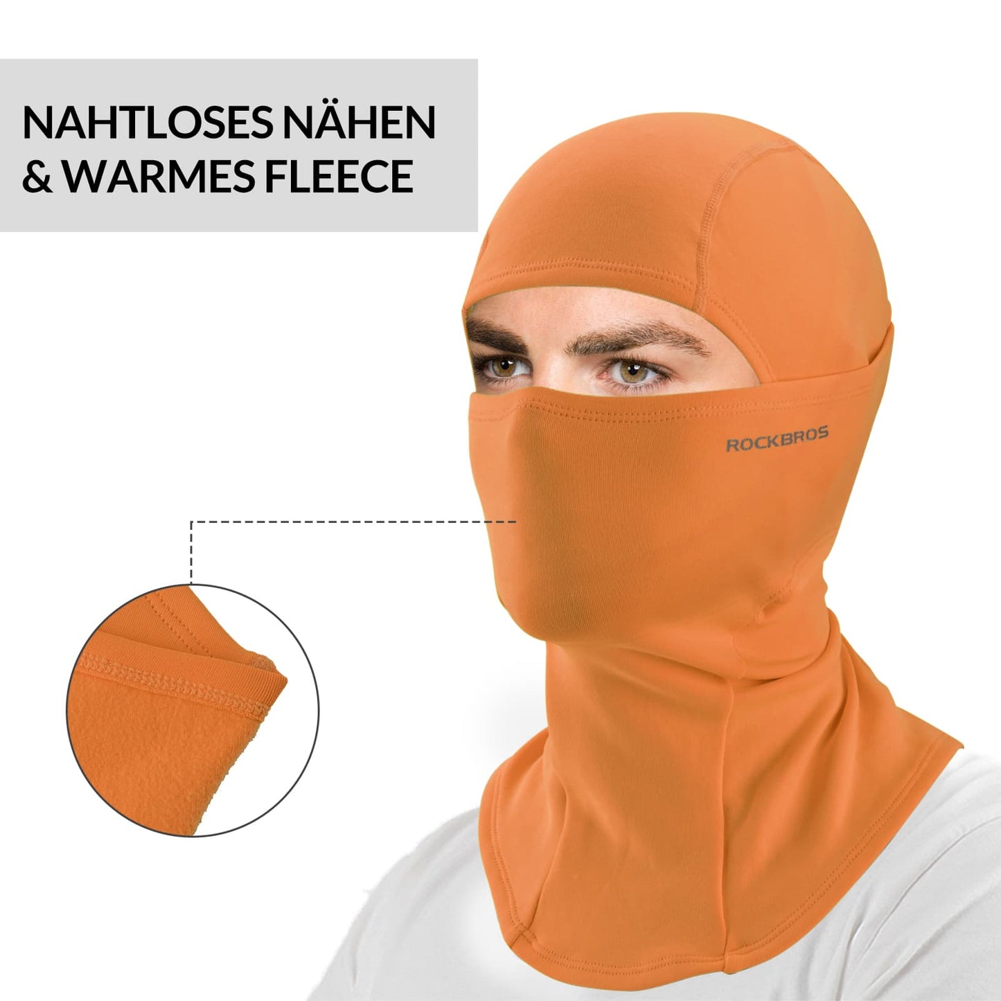 Balaclava 2-Pack Autumn/Winter for Outdoor Sports Unisex ROCKBROS