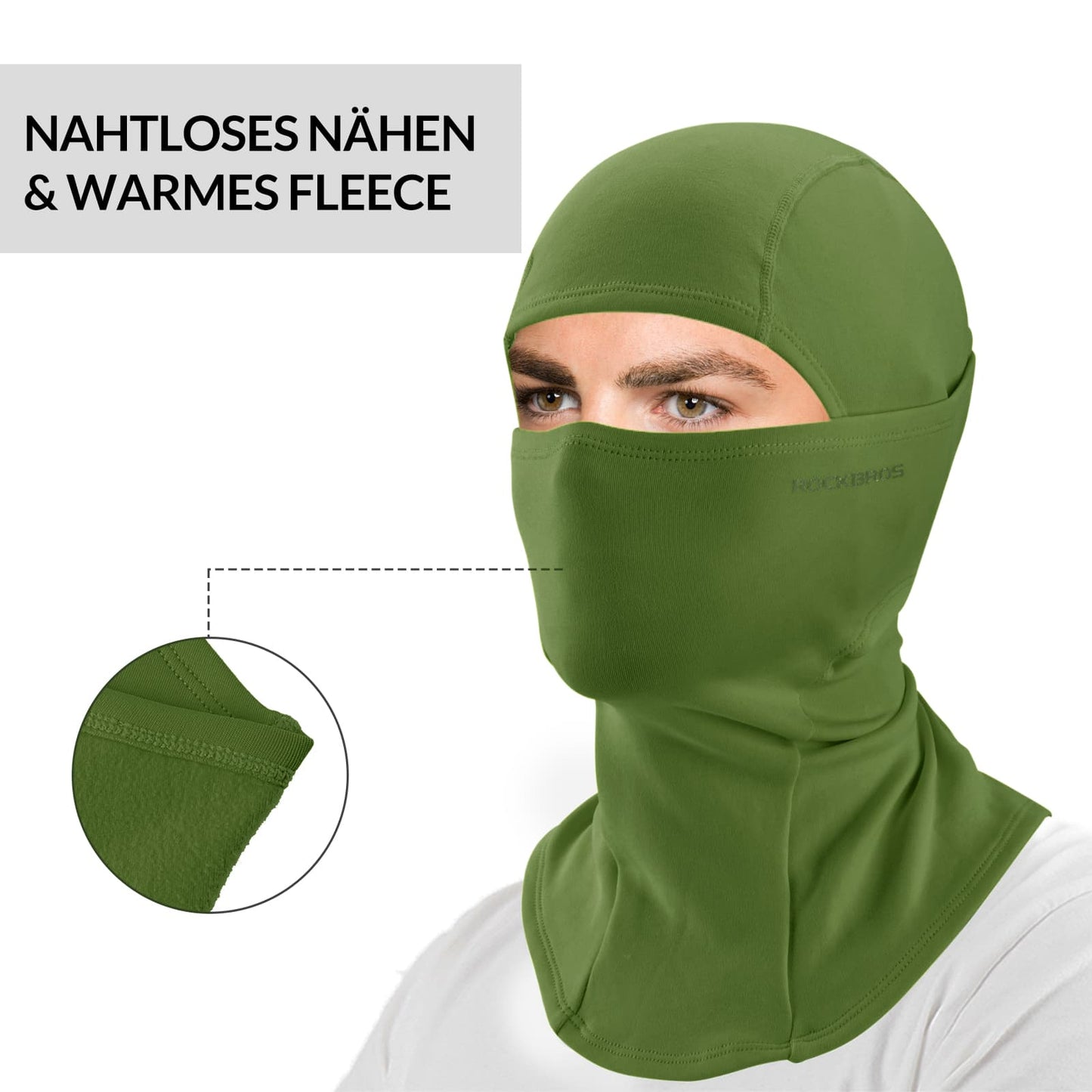 Balaclava 2-Pack Autumn/Winter for Outdoor Sports Unisex ROCKBROS