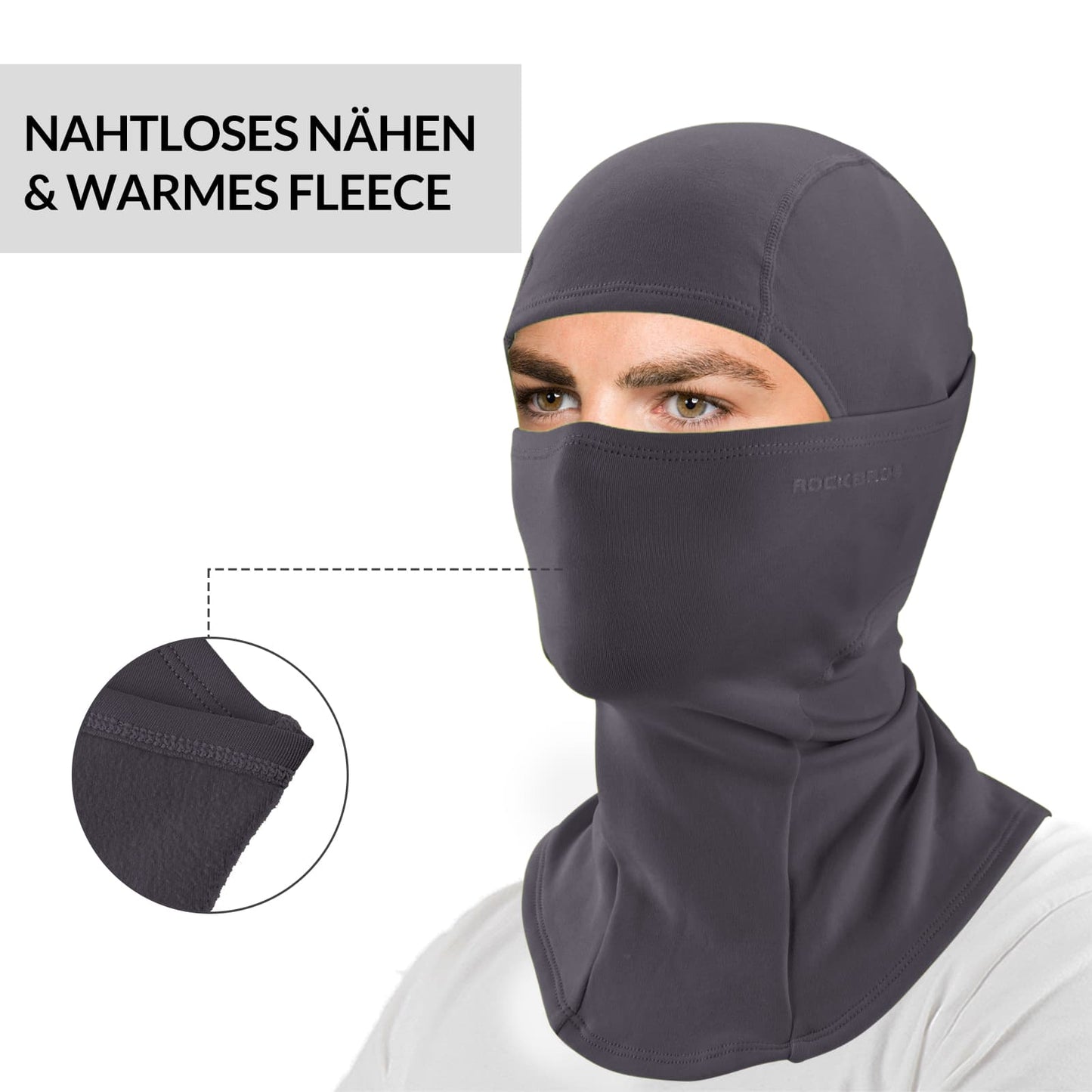 Balaclava 2-Pack Autumn/Winter for Outdoor Sports Unisex ROCKBROS