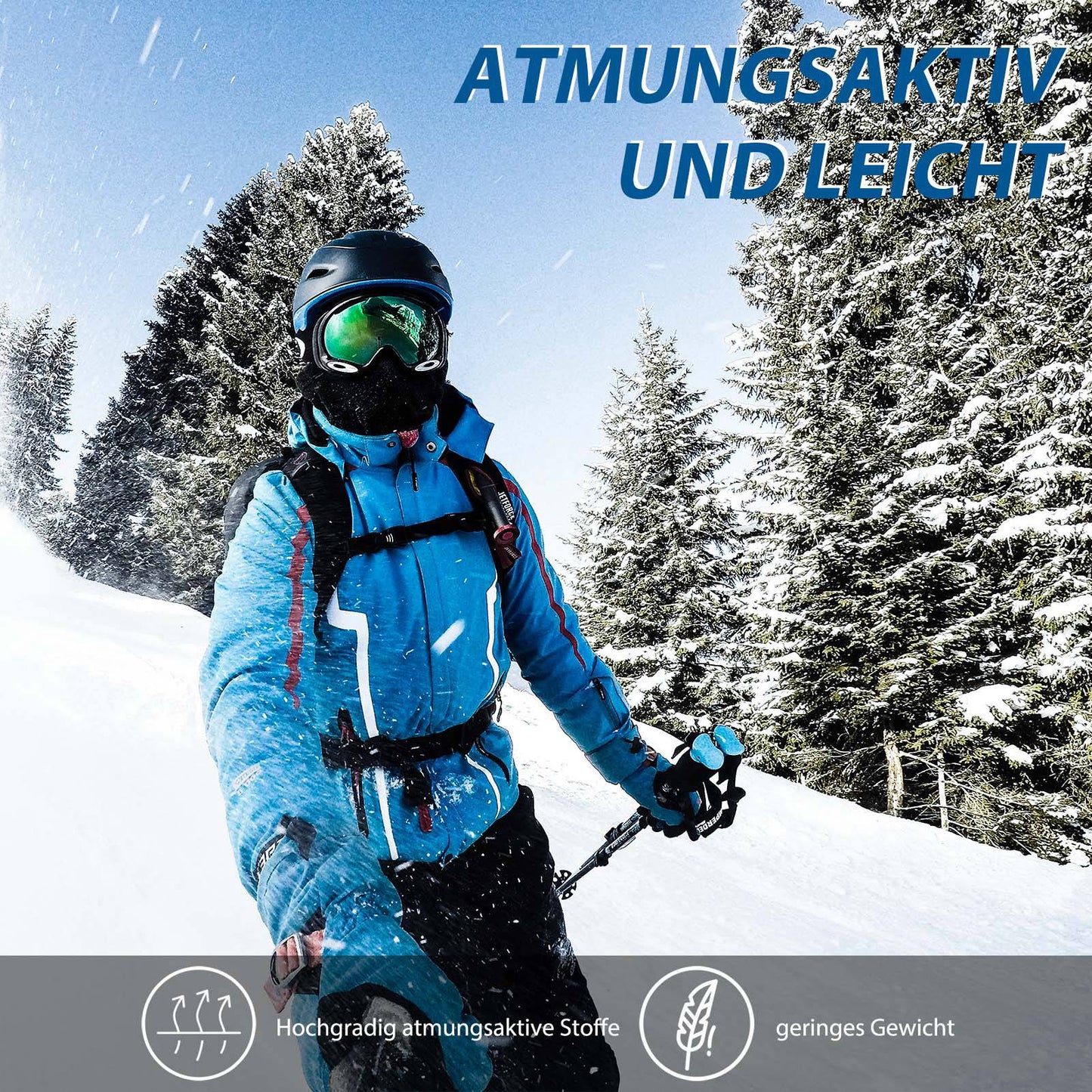 Winter balaclava, warmer for outdoor sports, ROCKBROS
