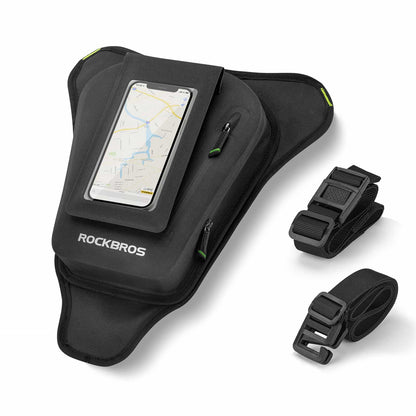 ROCKBROS Motorcycle Tank Bag Leg Bag with Magnetic Suction