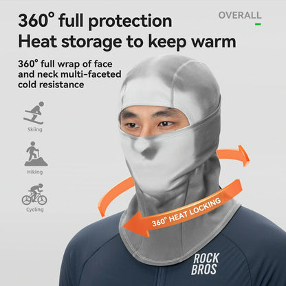 Thermo-Sensitive Winter Balaclava Fleece Balaclava ROCKBROS