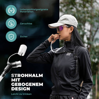 2L hydration bladder with drinking tube, lightweight TPU water bladder, ROCKBROS