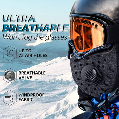 Windproof & Dustproof Balaclava Winter Neck Warmer ROCKBROS