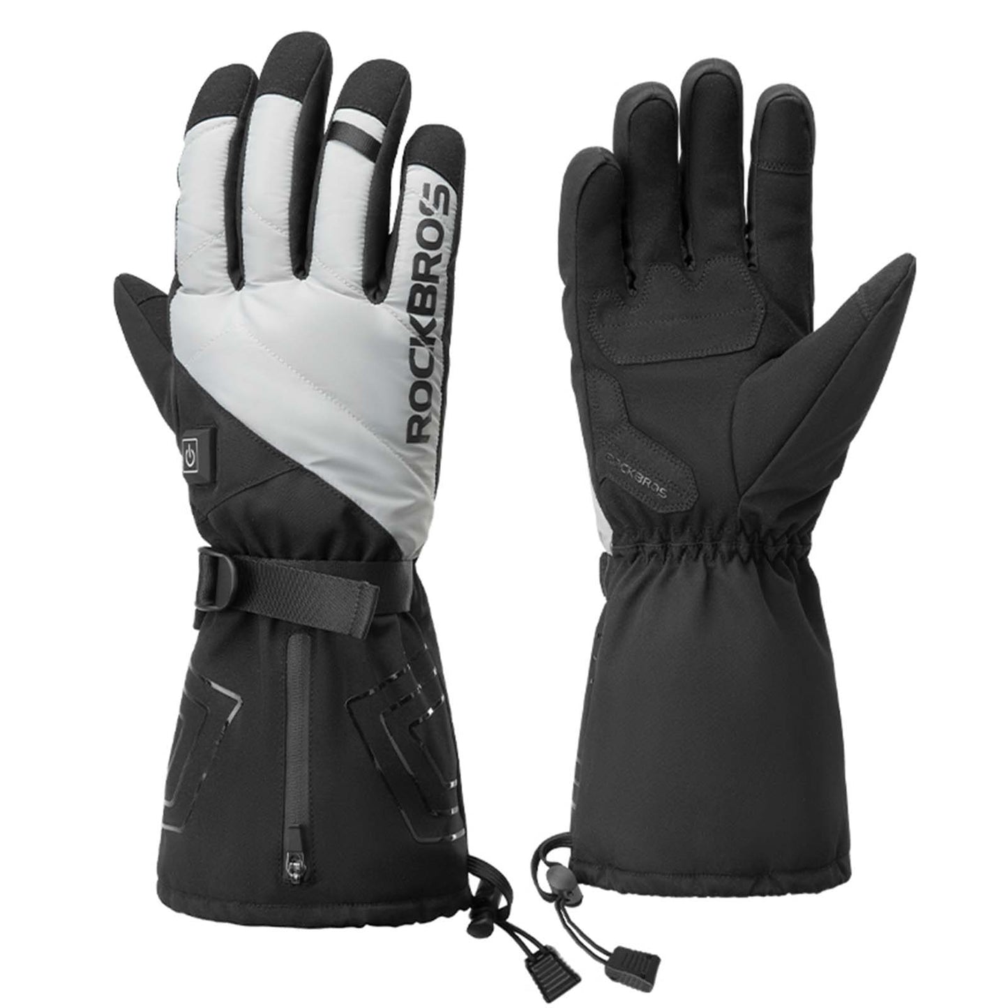 Winter Gloves Heated Cycling Gloves with Battery M-XL ROCKBROS