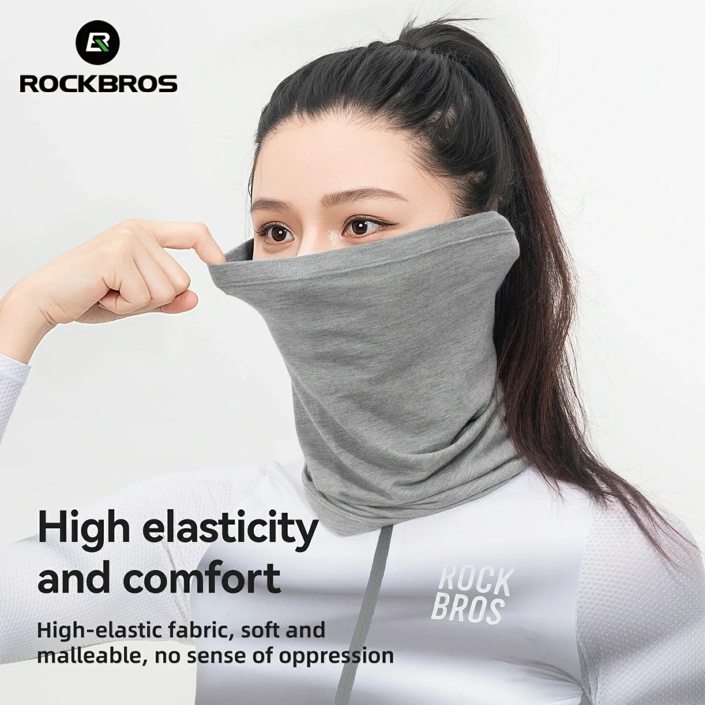 Winter thermal wool neckerchief/tube scarf ROCKBROS