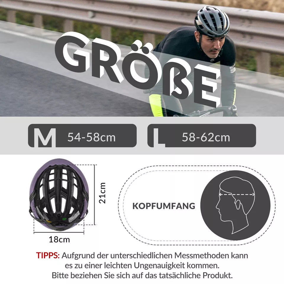 58-62cm bike helmet ROCKBROS bicycle helmet road bike PC + EPS 54-58 cm bike helmet women – Rinosbike.eu