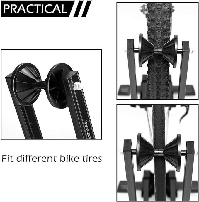 ROCKBROS bicycle stand rear wheel stand exhibition stand bicycle holder foldable made of aluminum