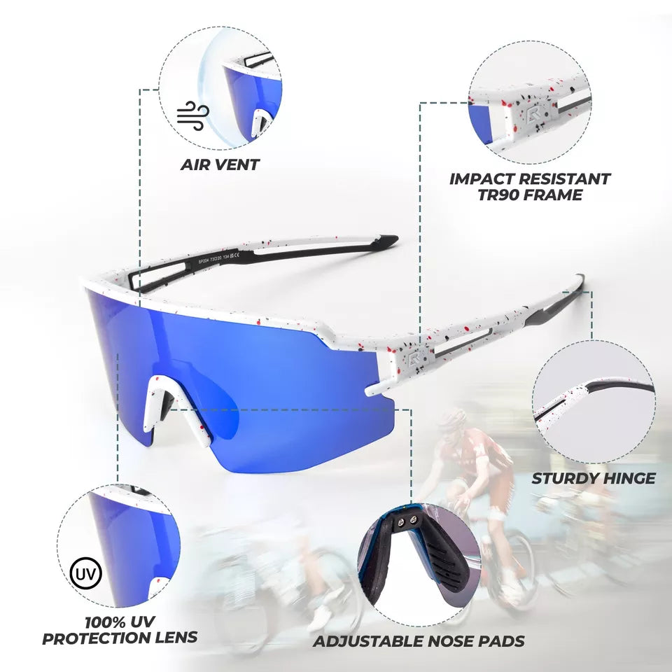 ROCKBROS Polarized/Photochromic Sunglasses Cycling Glasses Bicycle UV400 UNISEX