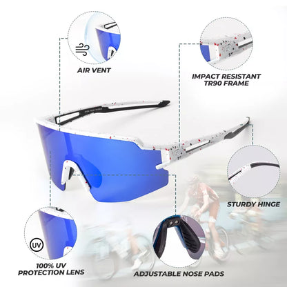 ROCKBROS Polarized/Photochromic Sunglasses Cycling Glasses Bicycle UV400 UNISEX