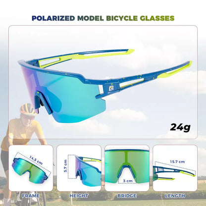 ROCKBROS Polarized/Photochromic Sunglasses Cycling Glasses Bicycle UV400 UNISEX