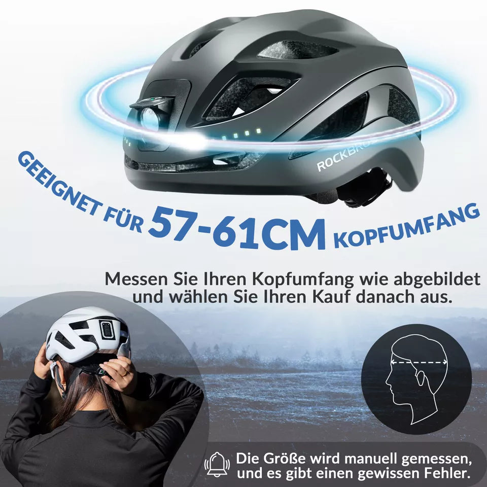 ROCKBROS bicycle helmet bike helmet with safety warning light protecti – Rinosbike.eu ROCKBROS bicycle helmet bike helmet with safety warning light protecti – Rinosbike.eu