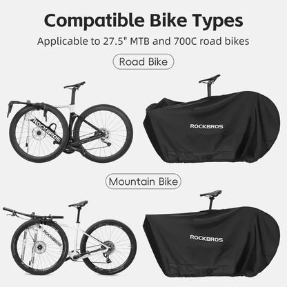 ROCKBROS bicycle cover for 27.5 inch /700C bicycle bicycle tarpaulin water-repellent