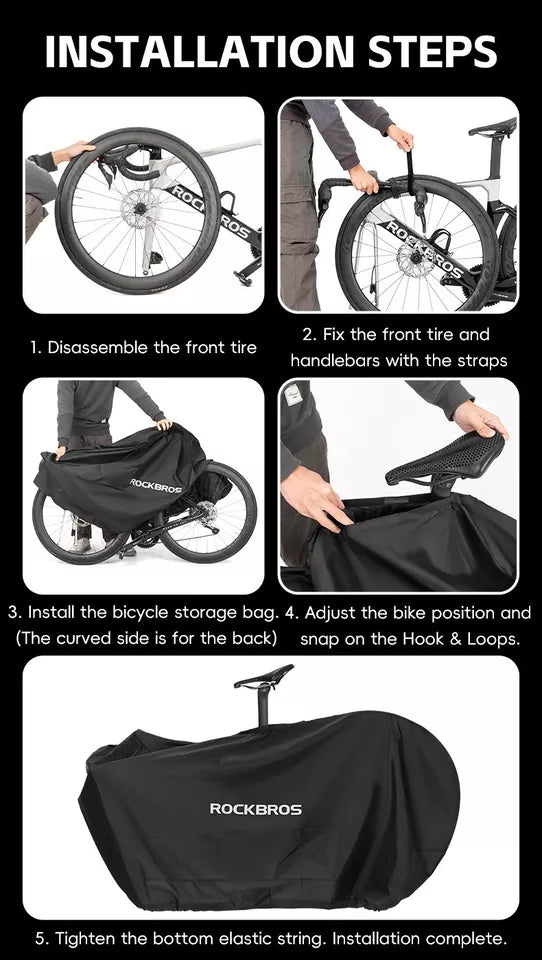 ROCKBROS bicycle cover for 27.5 inch /700C bicycle bicycle tarpaulin water-repellent