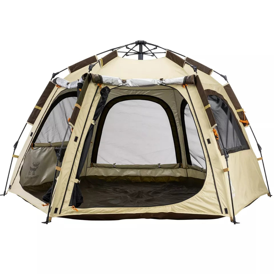 Qunature Camping Tent 2-4 Person Pop-Up Tent Dome Tent Camping Tent Waterproof