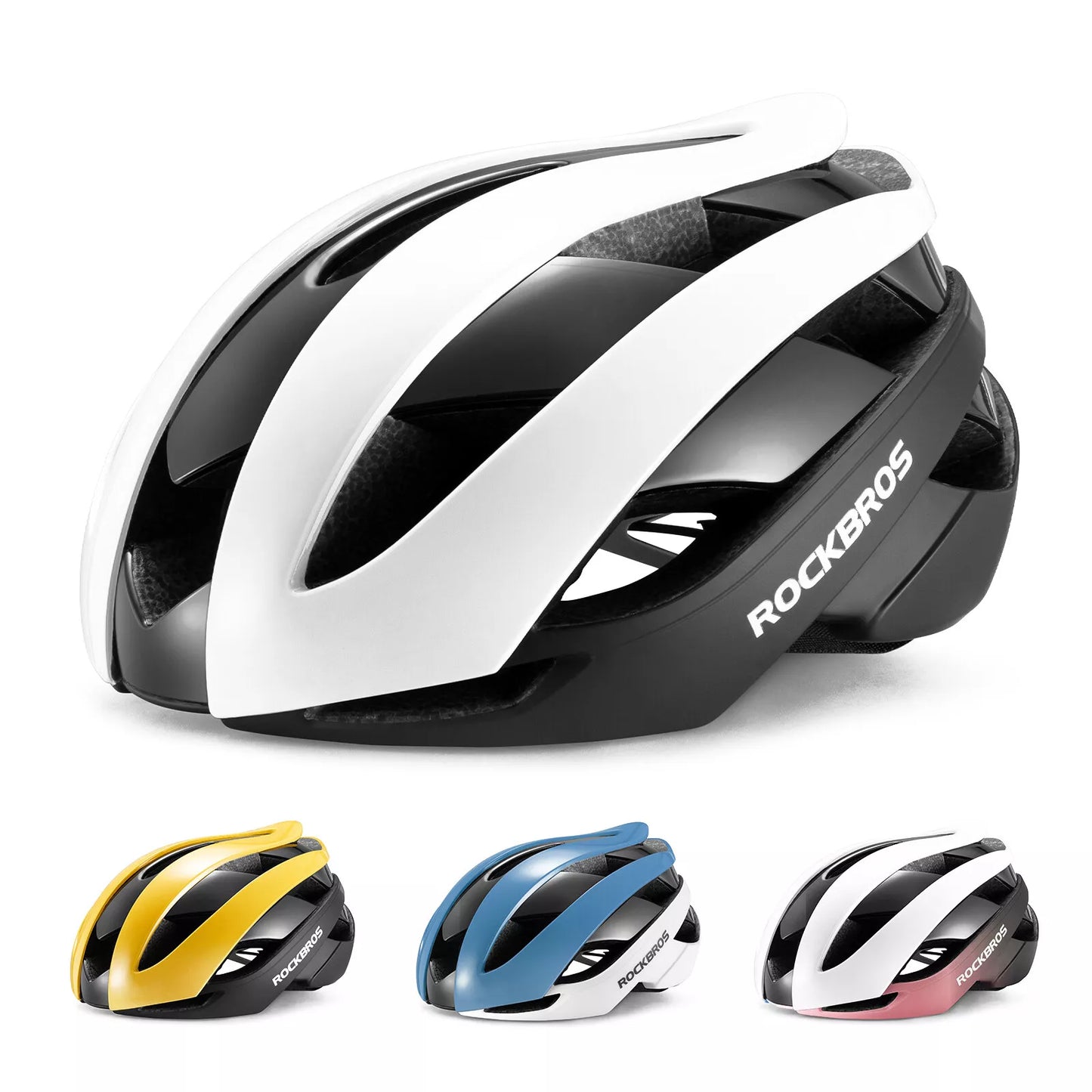 ROCKBROS bicycle helmet for women and men cycling helmet 4 colors protective helmet M/L 55-61 cm