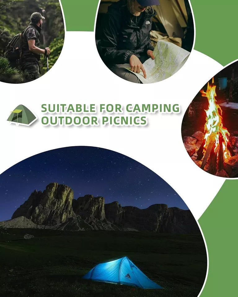 Qunature Camping Tent for 2 Persons Backpack Tent Waterproof Tent with X-Structure