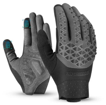 ROCKBROS Mountain Bike Gloves Cycling Gloves Touchscreen SBR M-XXL Unisex