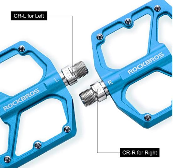 rockbros pedalen ROCKBROS Pedals 9/16 inch Diamond – Rinosbike.eu