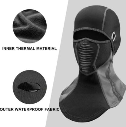 ROCKBROS Winter Balaclava Ski Mask Balaclava Bicycle Motorcycle Storm Mask