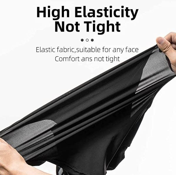 ROCKBROS Scarf Balaclavas Hose Cloth Highly Elastic Breathable Multifunctional Scarf UPF 50+ Cool Cycling Half Balaclava Men / Women