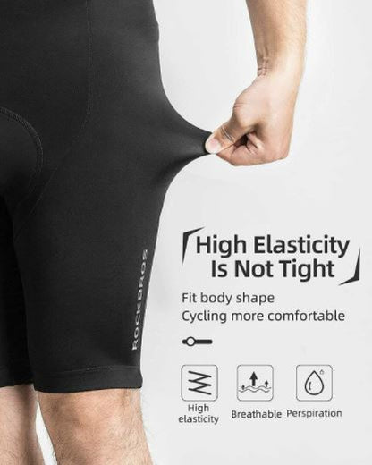 ROCKBROS Cycling shorts with straps short padded cycling shorts M-4XL