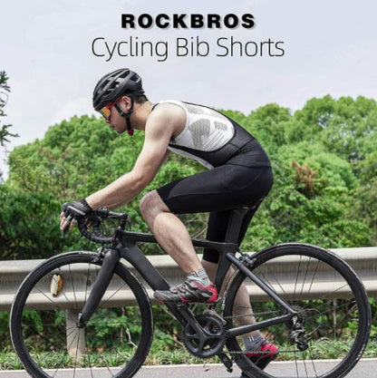 ROCKBROS Cycling shorts with straps short padded cycling shorts M-4XL