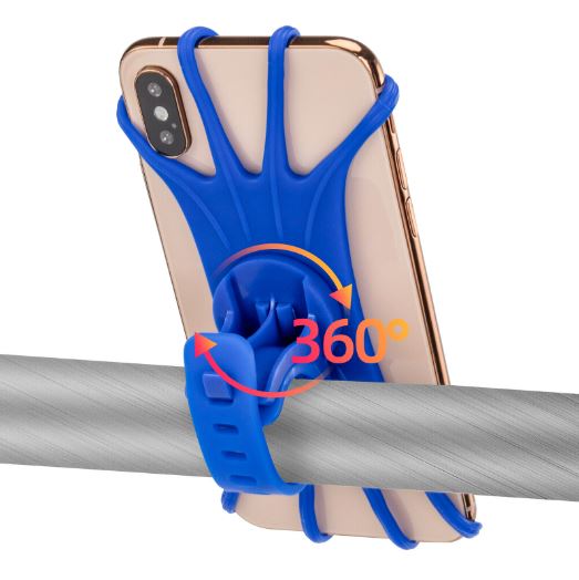 ROCKBROS Cell Phone Holder Bike 360° Rotatable Phone Holder for 4.0-6.8 inch Smartphone