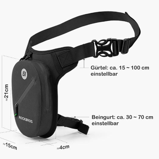 ROCKBROS Fanny Pack Waterproof Waist Bag Multifunction Leg Bag