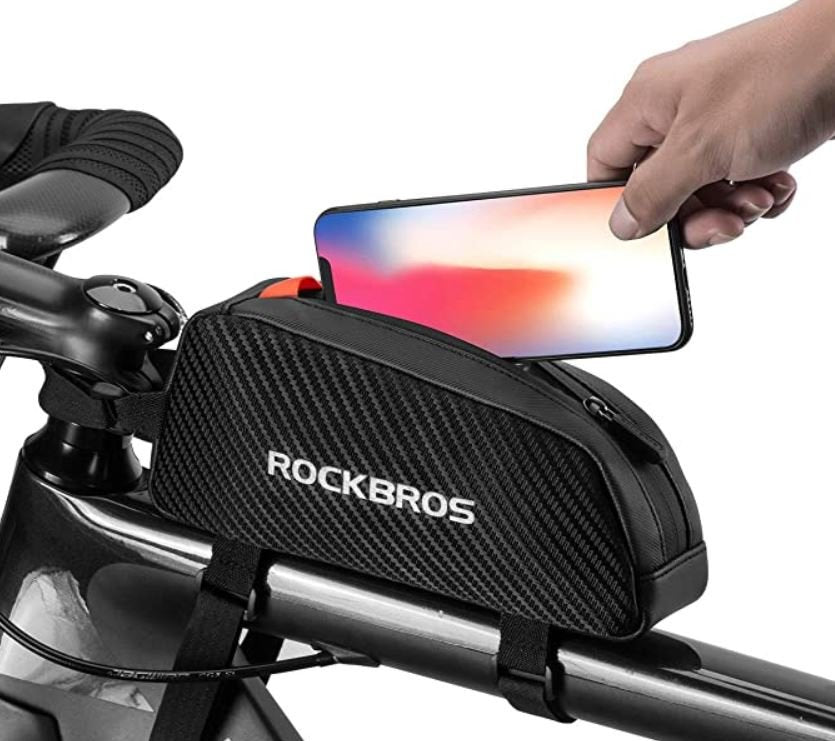 ROCKBROS 039BK Bicycle frame bag for cell phone ca.1L