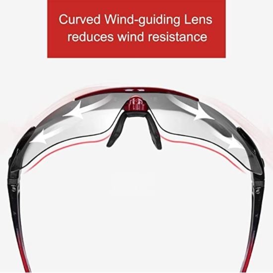 ROCKBROS 10141 Photochromic Sports Glasses UV400 Protection