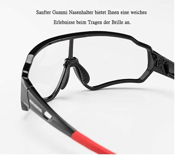 ROCKBROS 10161 Photochromatic Sports Sunglasses UV400 Protection