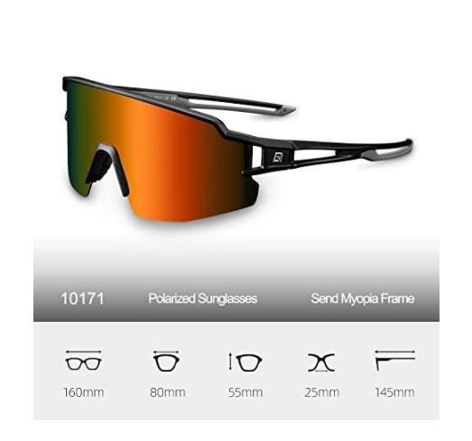 ROCKBROS 10171 Sports Glasses Polarized UV400 Protection