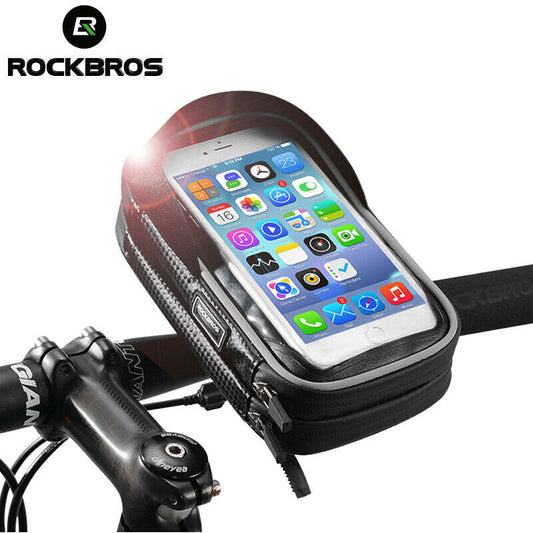 ROCKBROS B31 Bike handlebar bag cell phone holder 5.8/6.0 inch